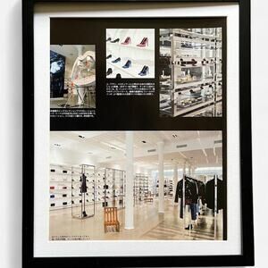 Hedi Slimane Saint Laurent Store framed poster 9x11